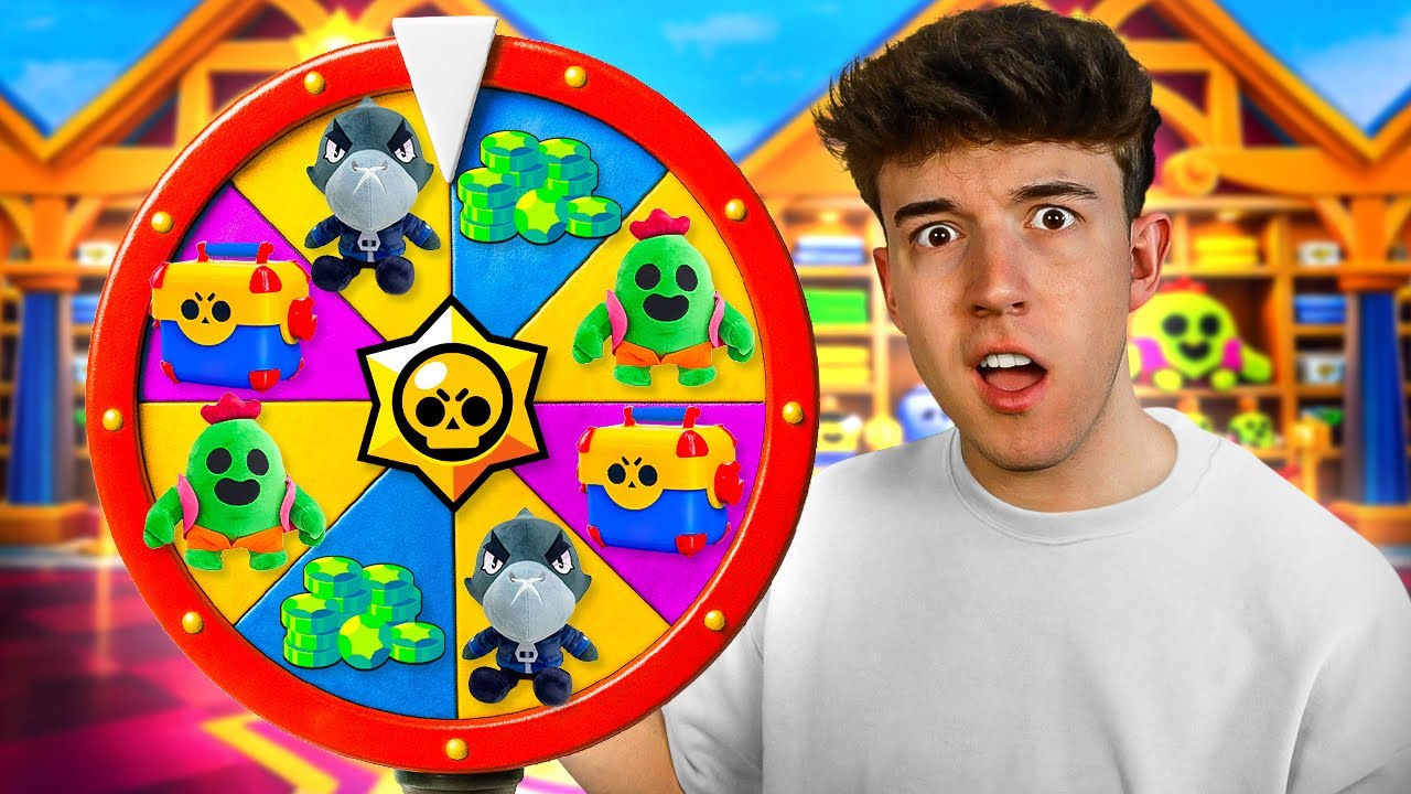 LA RULETA ME DA RECOMPENSAS de BRAWL STARS en LA VIDA REAL