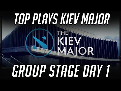 TOP Plays of Kiev Major - Group Stage Day 1 Dota 2 by Time 2 Dota #dota2