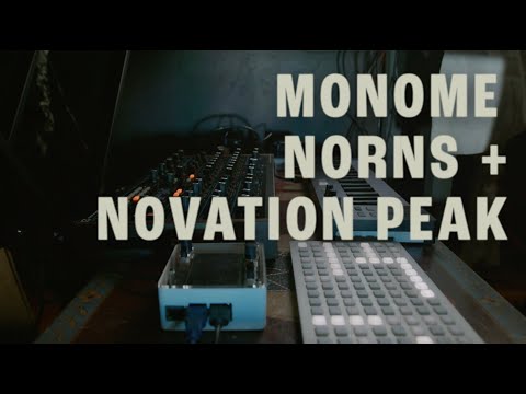 Monome Norns + Novation Peak (day2)