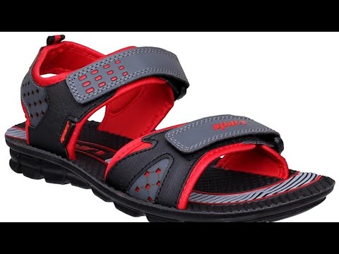 Sparx Men GreyRed Sports Sandals