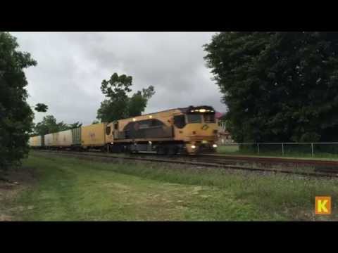 Australian Trains and Railways: Aurizon at El Arish, Queensland, Australia
