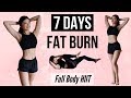 BURN FAT IN 7 DAYS 10 Min Full Body HIIT Workout Program Results In 1 Week Emi