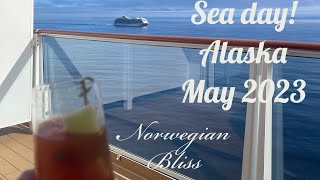 Norwegian Bliss to Alaska Sea Day! Haven Restaurant, Casino Huff n more Puff &amp; Deal or No Deal!
