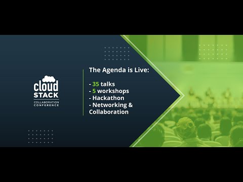 CloudStack Collaboration Conference - November 9 - 12, 2021