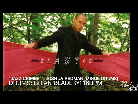"Jazz Crimes" - Joshua Redman 🥁🎛️ DRUMLESS/MINUS DRUMS @116BPM (Brian Blade)