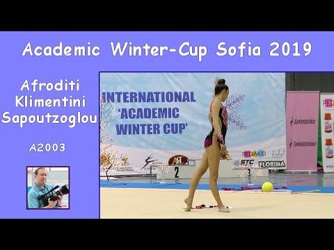 Afroditi Klimentini Sapoutzoglou (GRE) - A2003 10 - Winter-Cup Sofia 2019