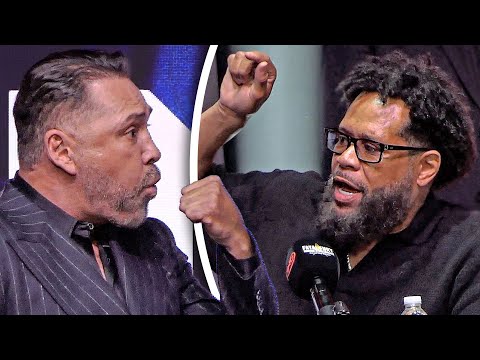 WILD SCENE: Oscar De La Hoya Tries to FIGHT Bill Haney on Stage!