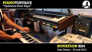 Video thumbnail for NOVATION KS4 SYNTHESIZER- DRUM&BASS by PianoVintage