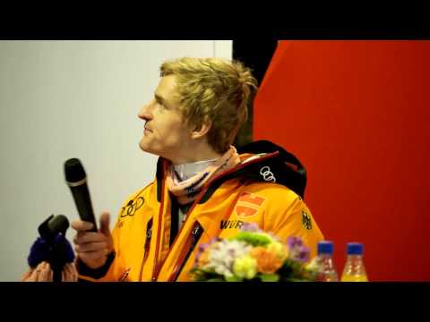 Press Conference Ski Jumping Large Hill Individual