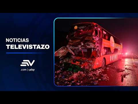 15 heridos tras chocar un bus y un camión en Balzar, Guayas | Televistazo | Ecuavisa