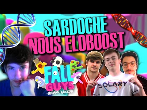 SARDOCHE GIVES US A BOOST ON FALL GUYS - Ft RHOBALAS CHAP - THE INCREDIBLE GAME