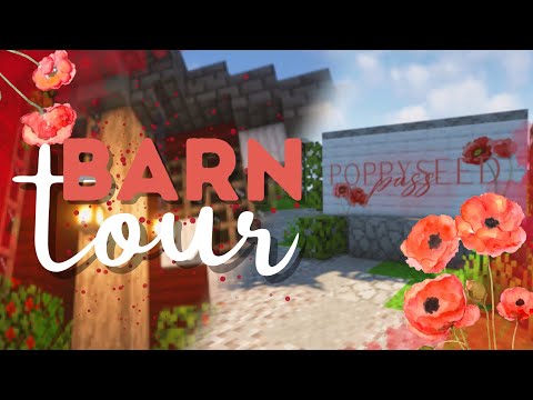 MIND-BLOWING Minecraft Barn Tour: Just Peachy!