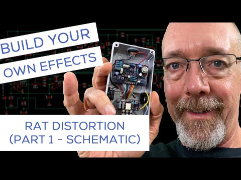 Build Your Own Effect Pedals - Rat (Part 1) Schematic