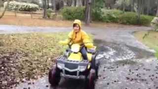 Детский электромобиль Peg Perego Polaris Sportsman 850 (серебристый)