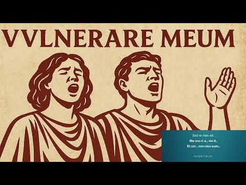 VVnerare Meum | My Wound | Version 2| Latin Chanting Music 2025