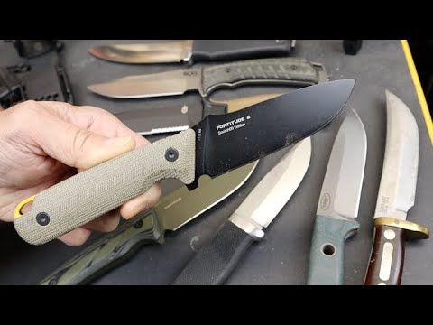Fort-a-Two! Oknife Fortitude 2: A Sootch00 Approved blade with S35VN steel, Micarta & G10. Olight!