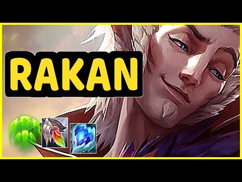 RAKAN VS FIDDLESTICKS SUPPORT GAMEPLAY