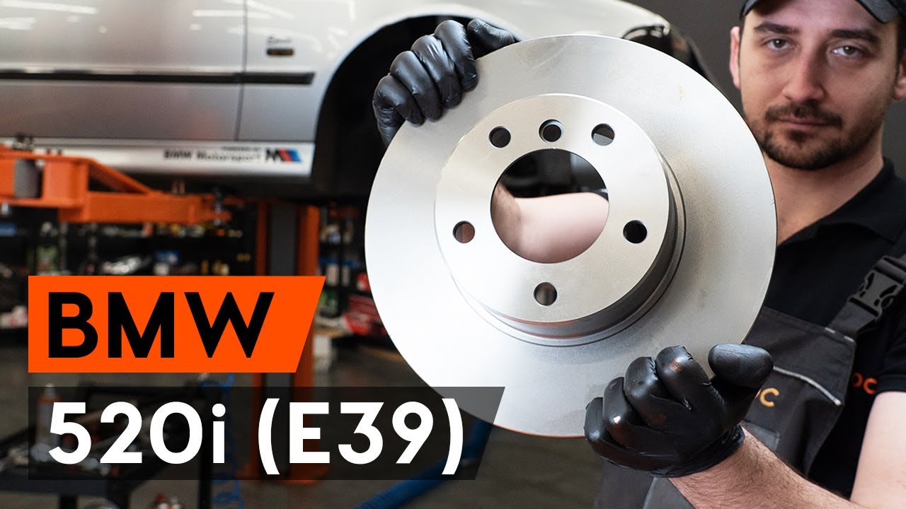 Comment changer : disques de frein avant sur BMW E39 - Guide de remplacement