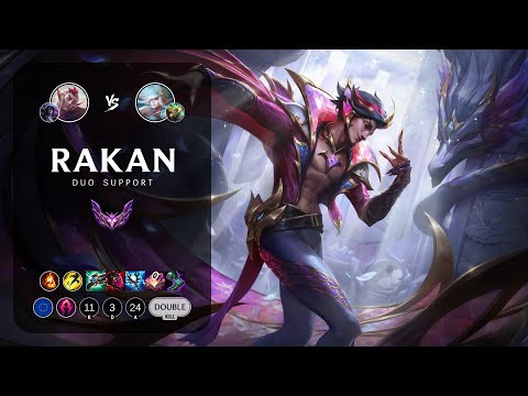 Rakan Support vs Janna - EUW Master Patch 14.7