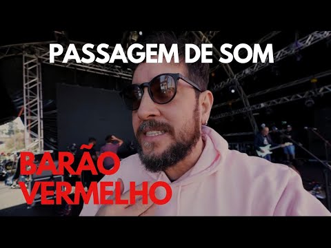 Passagem de som - Goiânia - Barão40 tour