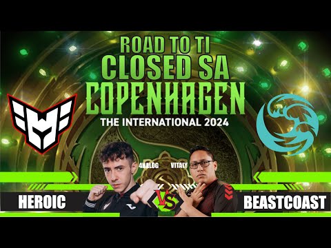 [PT-BR] HEROIC (4NALOG) X BEASTCOAST - FINAL CLOSED QUALIFIER -  @DotaPlayBrasil (MELHORES MOMENTOS)