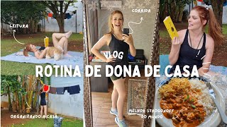 ORGANIZANDO A CASA, MELHOR STROGONOFF DO MUNDO, FAZENDO BROWNIE, LEITURA, CORRIDA, ENTRE OUTROS