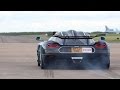Koenigsegg One:1 - Launch Control and Flybys at ...