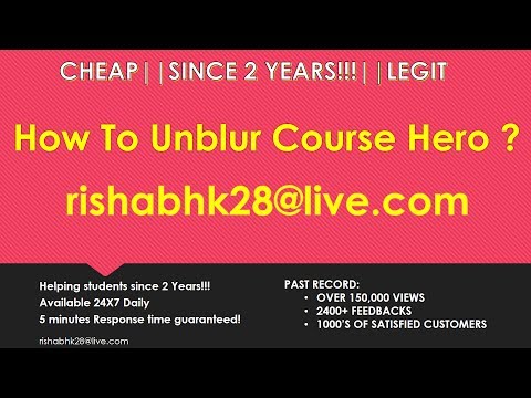 course hero login and password fee course hero login and password fee