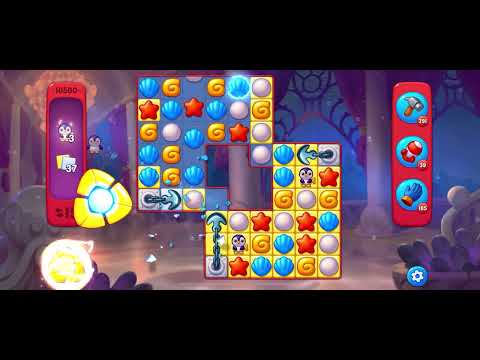 Fishdom Hard level 10500 no boosters フィッシュダム ハード