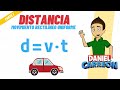 Como calcular la distancia PARTE 1 Super facil -  principiantes - Movimiento rectilineo uniforme