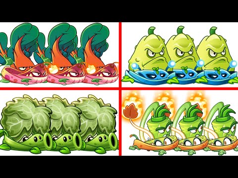 PvZ 2 4 Super Team Plants Vs Team Zombies Part 98