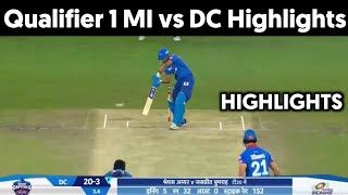 IPL 2020 Qualifier 1 Highlights || Mumbai Indians vs Delhi capitals Qualifier 1 Highlights