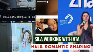 Sila Turkoglu Working With Ata Yildiz !Halil Ibrahim Ceyhan Romantic Sharing
