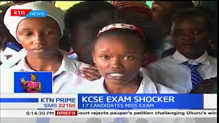 SAD: Candidates break out in tears  after missing KCSE exams