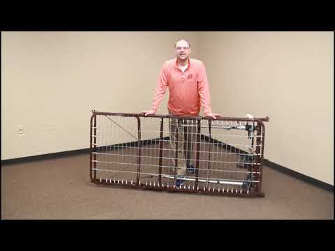 Part of a video titled Instructions for Assembling and Safely Using a Hospital Bed - YouTube