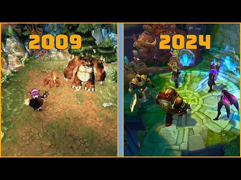 Evolution of League of Legends | 2009 - 2024