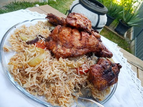 Zarb Chicken Maqloubi in Tandoor