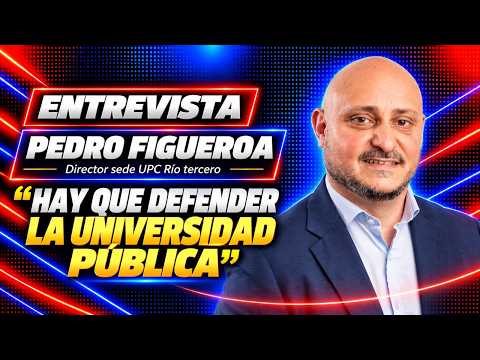 Pedro Figueroa - director sede UPC de Rio Tercero