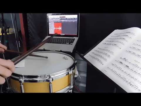Solo 16 from "The All-American Drummer" Charley Wilcoxon 132bpm