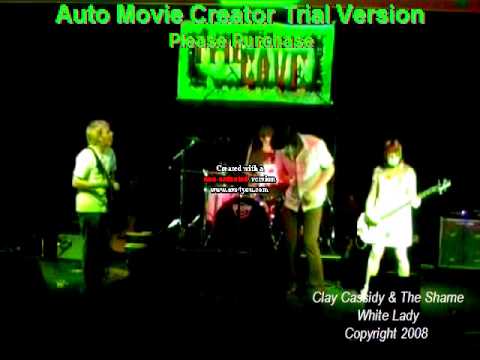 Clay Cassidy & The Shame - The First & Final Gig - 2008 - white lady