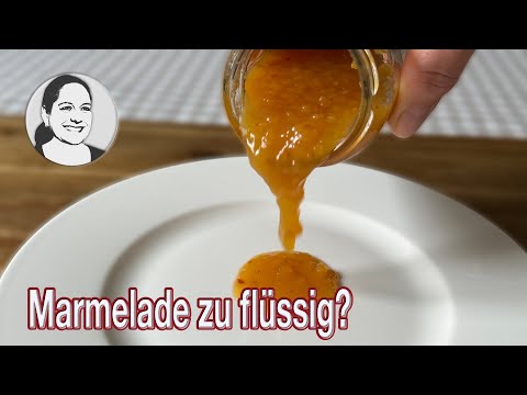 Das Marmeladen-Dilemma: Wie man zu flüssige Marmeladen wieder fest bekommen kann! 😃💡