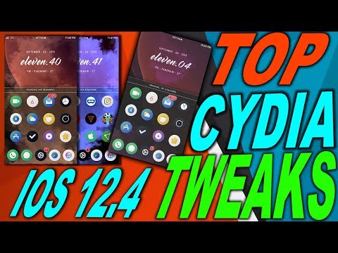 TOP CYDIA TWEAKS FOR IOS 12 TO 12.4