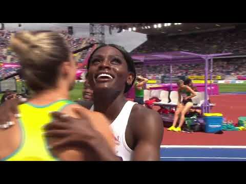 CWG: Women's 100m Round 1 - Heat 3  | Sprinting | SportsMax TV