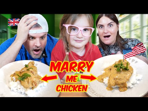 Brits Discover Marry Me Chicken for the first time!