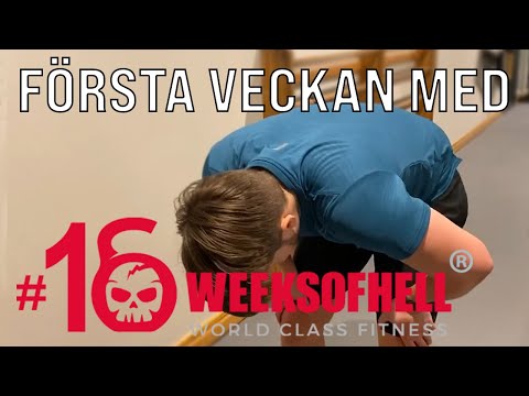 TRÄNINGSVÄRK ÖVERALLT | 16WeeksofHell Vecka 1