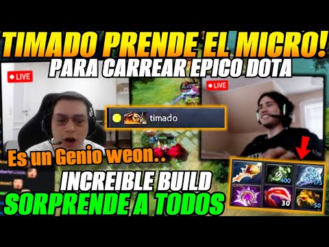 😲Matthew and Timado together in an epic Dota match + over 1 hour + TIMADO TURN ON THE MIC!😲