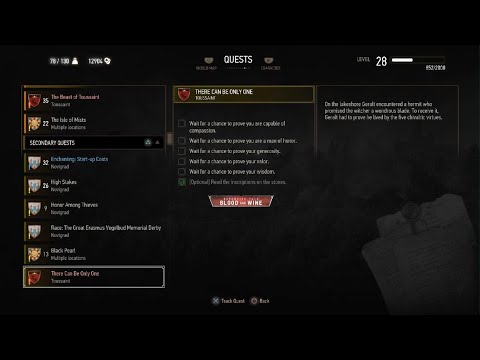 The Witcher 3: FS Pt 101 Treasure Hunter