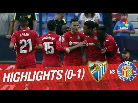 FC Málaga 0-1 FC Getafe Madrid