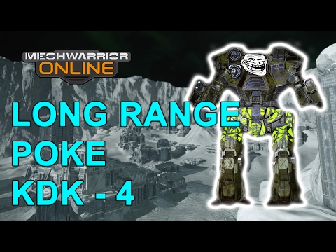 The POKE!iak KDK-4 with 2x Clan ER-PPC and 2x Clan Gauss - MechWarrior Online - TTB
