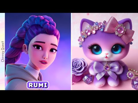 Choose Your Name’s First Letter & See Your Cute Pet & K-Pop Demon Hunter 🐾✨